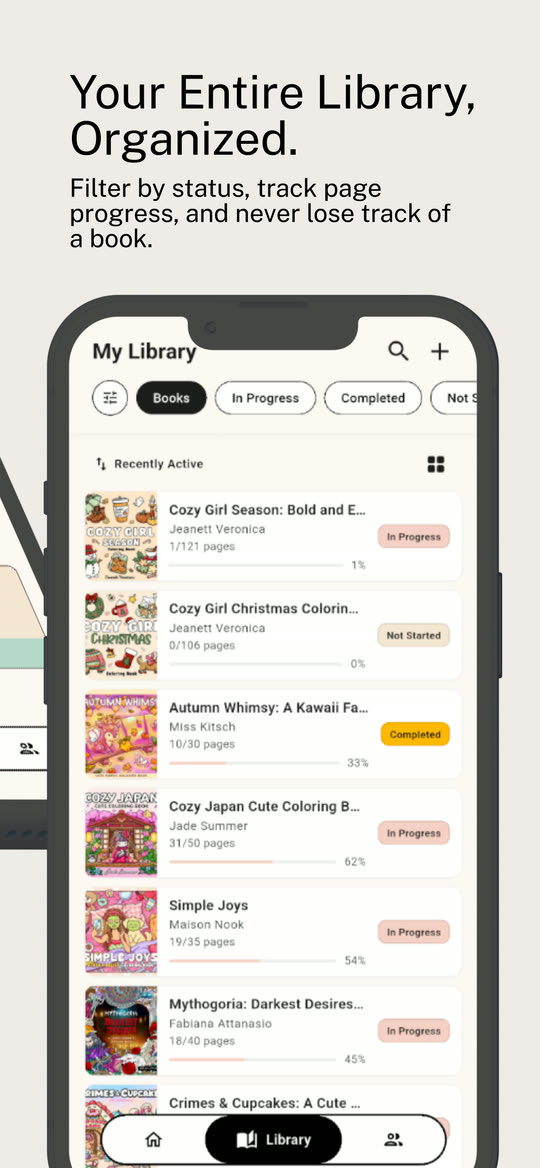 ColorBuddy library view